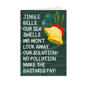 Rosie Johnson x Good Law Project  - Jingle Bells Greetings Card