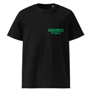 Good Law Project logo T-shirt (green)