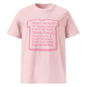Squirrel x MISANTHROPOCENE 'No more transphobia' T-shirt
