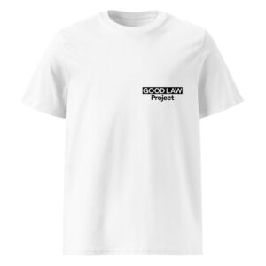 Good Law Project logo T-shirt (black)